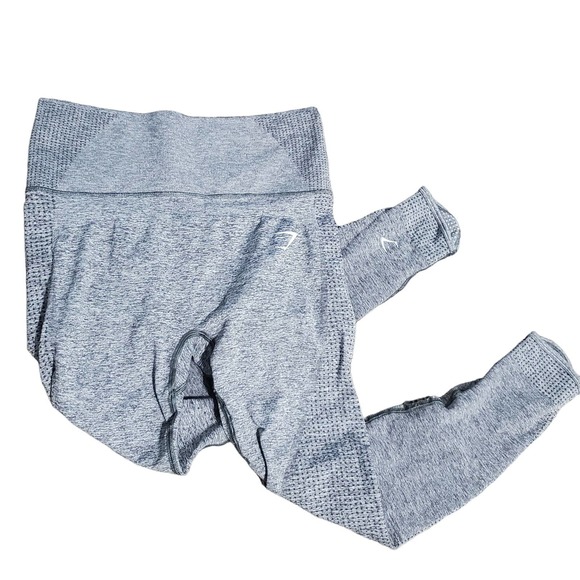 Gymshark Pants - Gymshark size Large seamless Grey Leggings